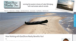 Desktop Screenshot of eastshorerealty.ca